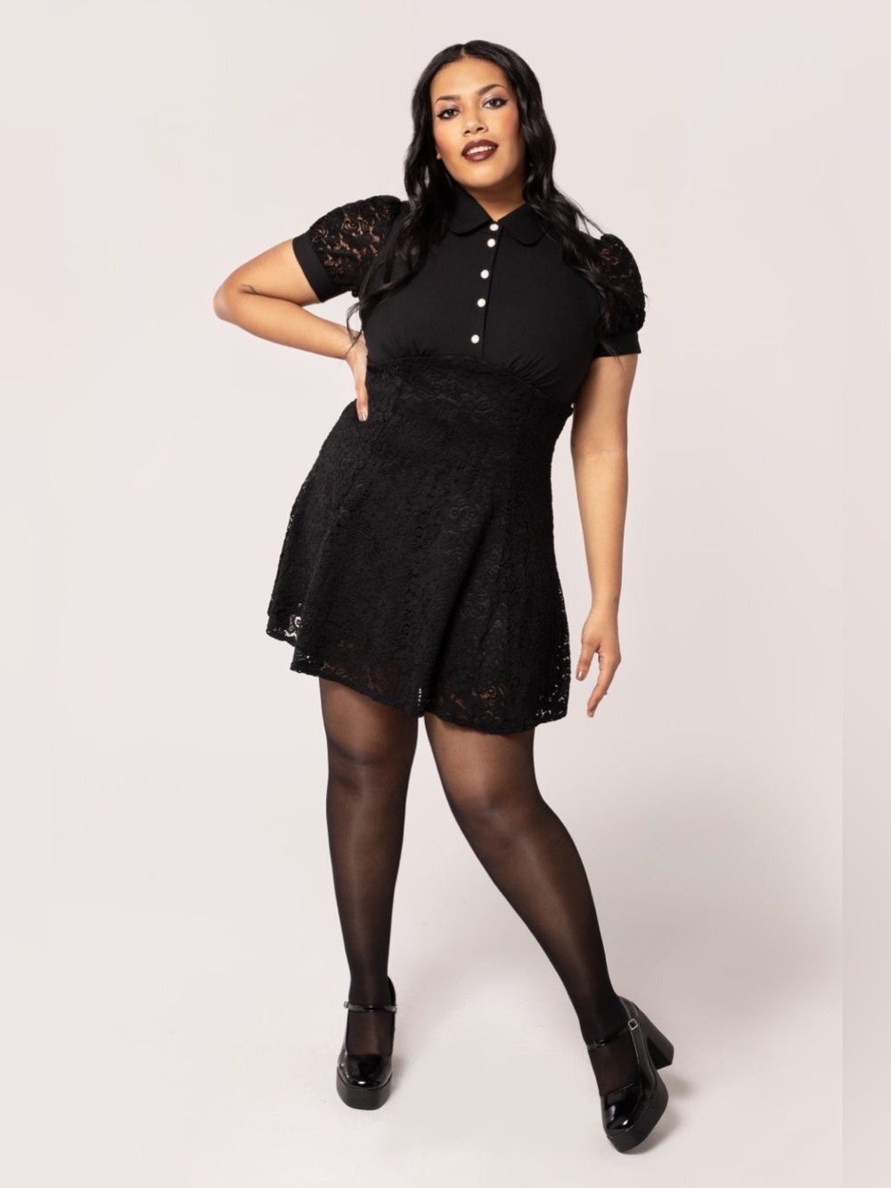 HELL BUNNY DOMINICA MINI DRESS